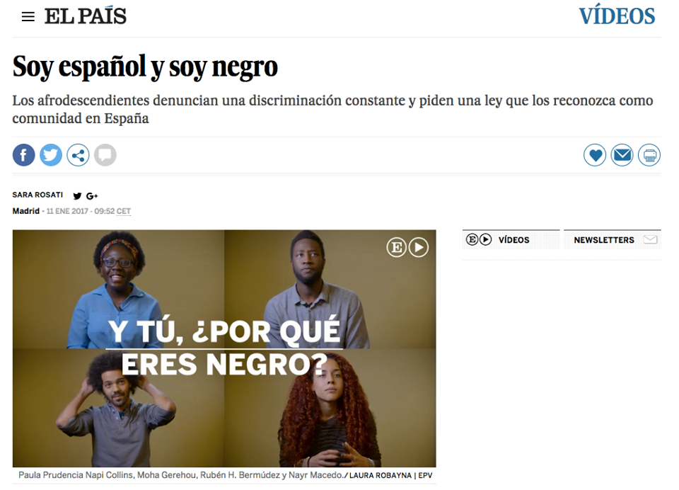 soy espanol y soy negro